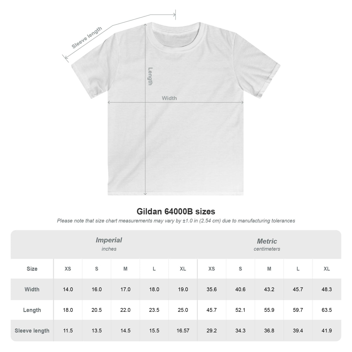 Spirit Wear Approved 100% Cotton Tee 2023 (Youth)