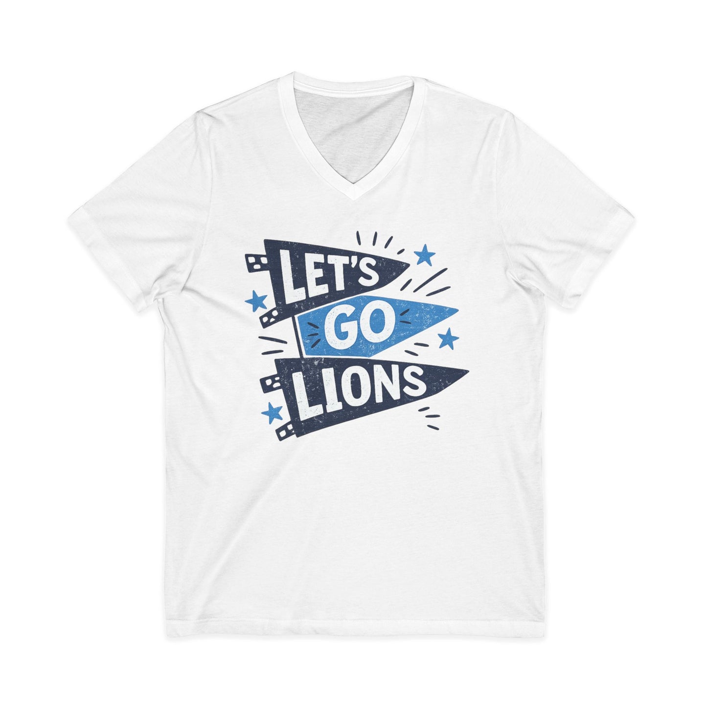 CDA Pennants Vneck Tee
