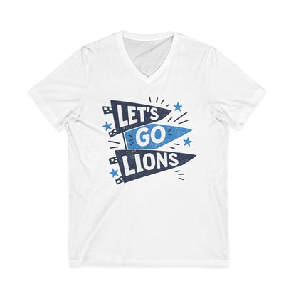 CDA Pennants Vneck Tee