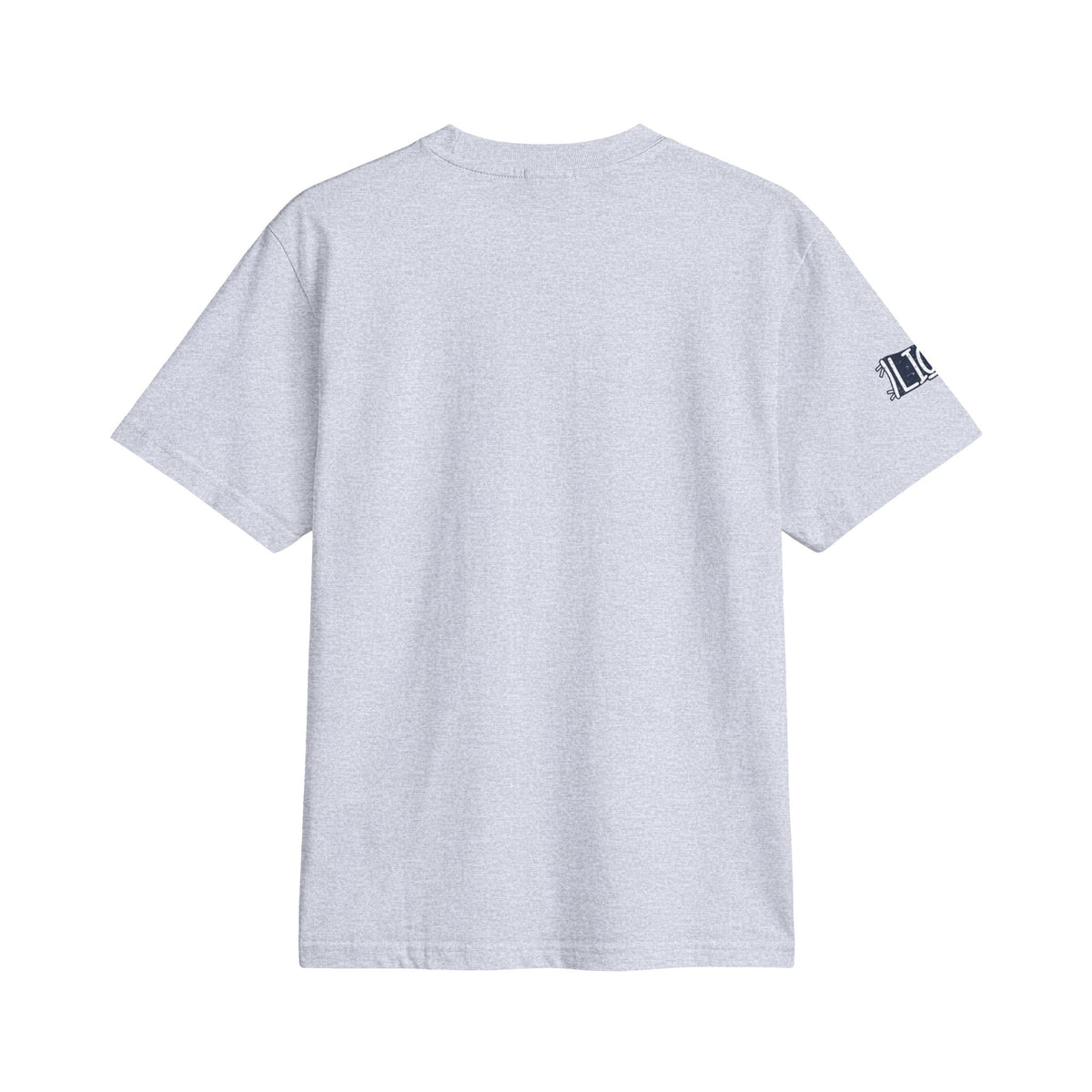 CDA boxy cropped tee with sleeve detail