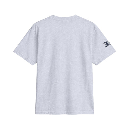 CDA boxy cropped tee with sleeve detail