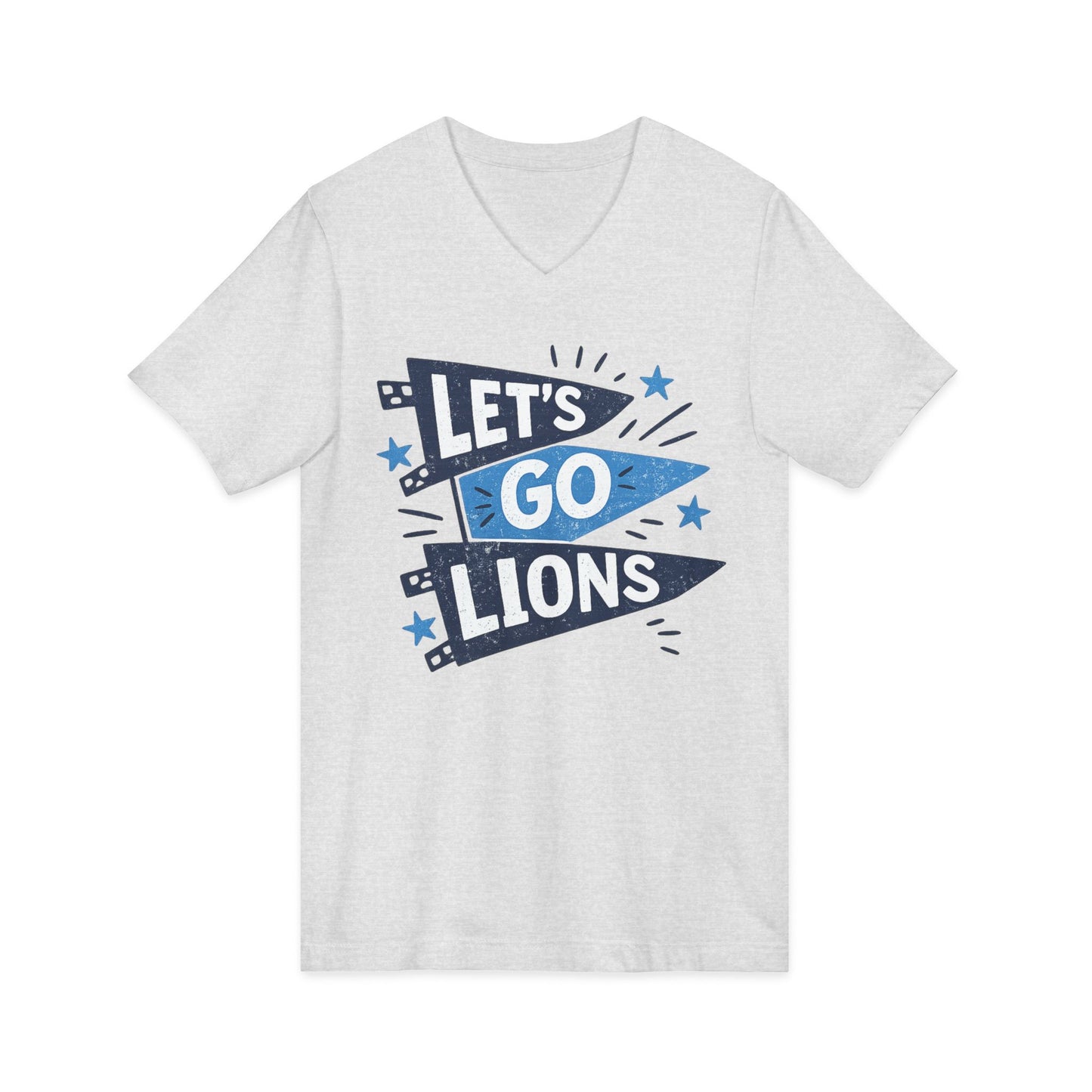CDA Pennants Vneck Tee