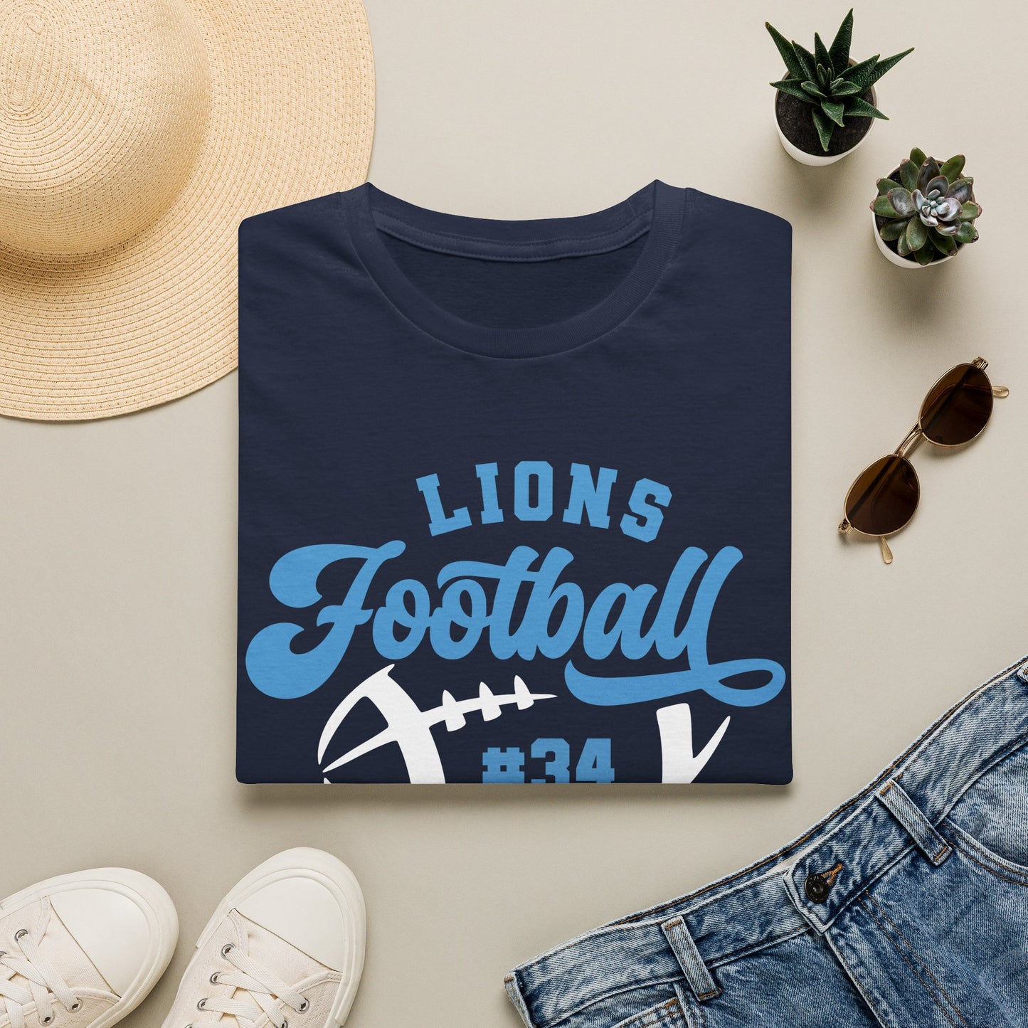 Personalized Football Tee