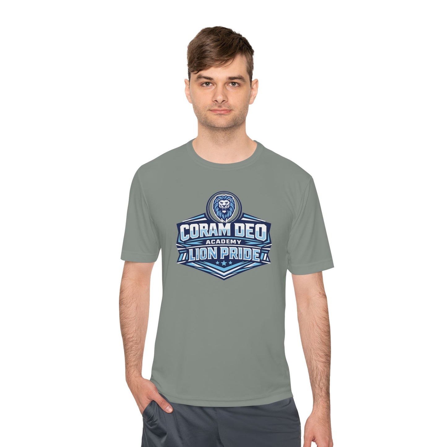Coram Deo Academy Lion Pride Moisture-Wicking Tee