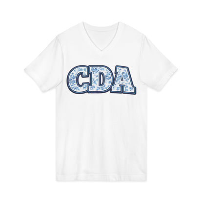 CDA floral Women's V-Neck Tee