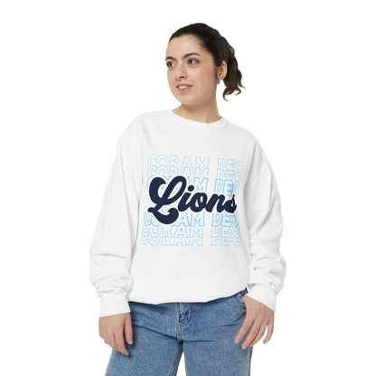 Lions Retro Script Sweatshirt