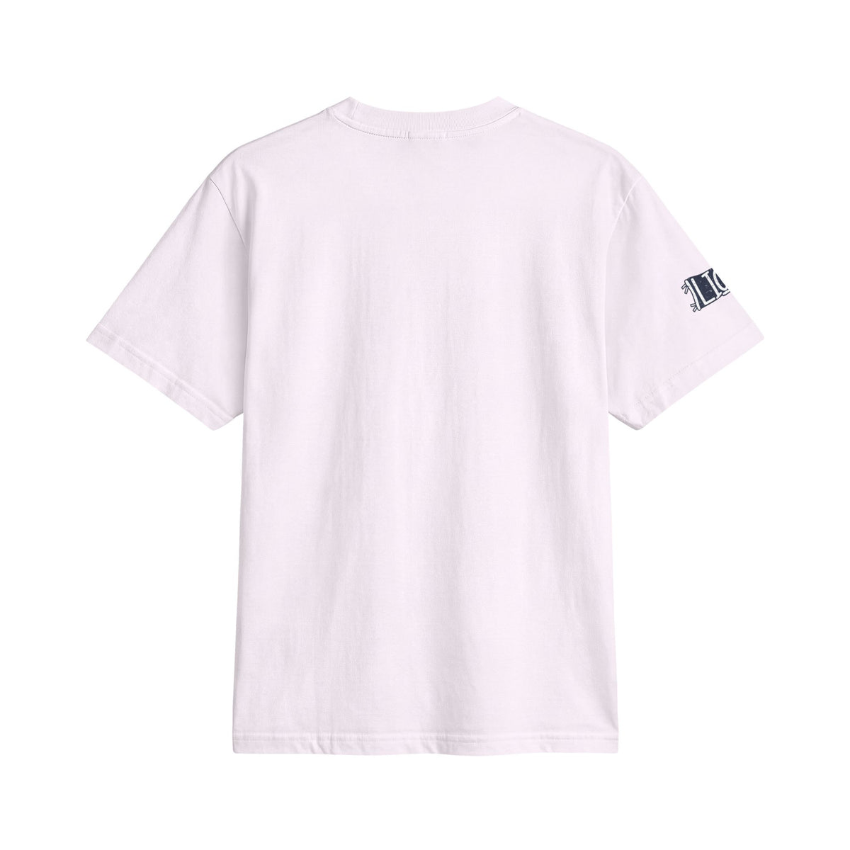 CDA boxy cropped tee with sleeve detail