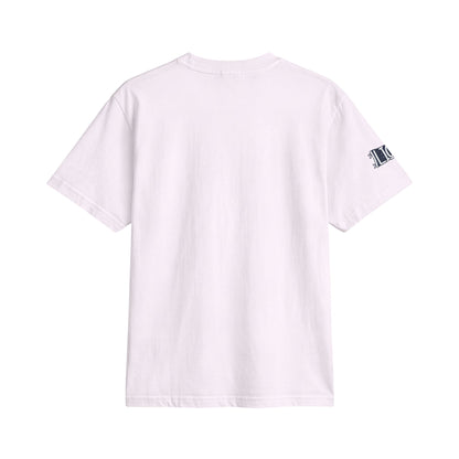 CDA boxy cropped tee with sleeve detail