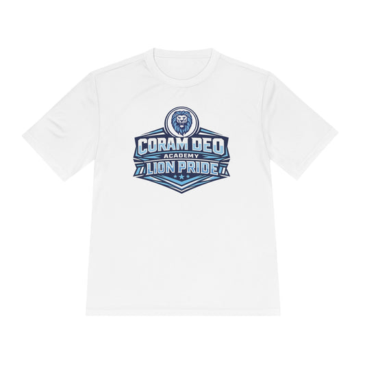 Coram Deo Academy Lion Pride Moisture-Wicking Tee