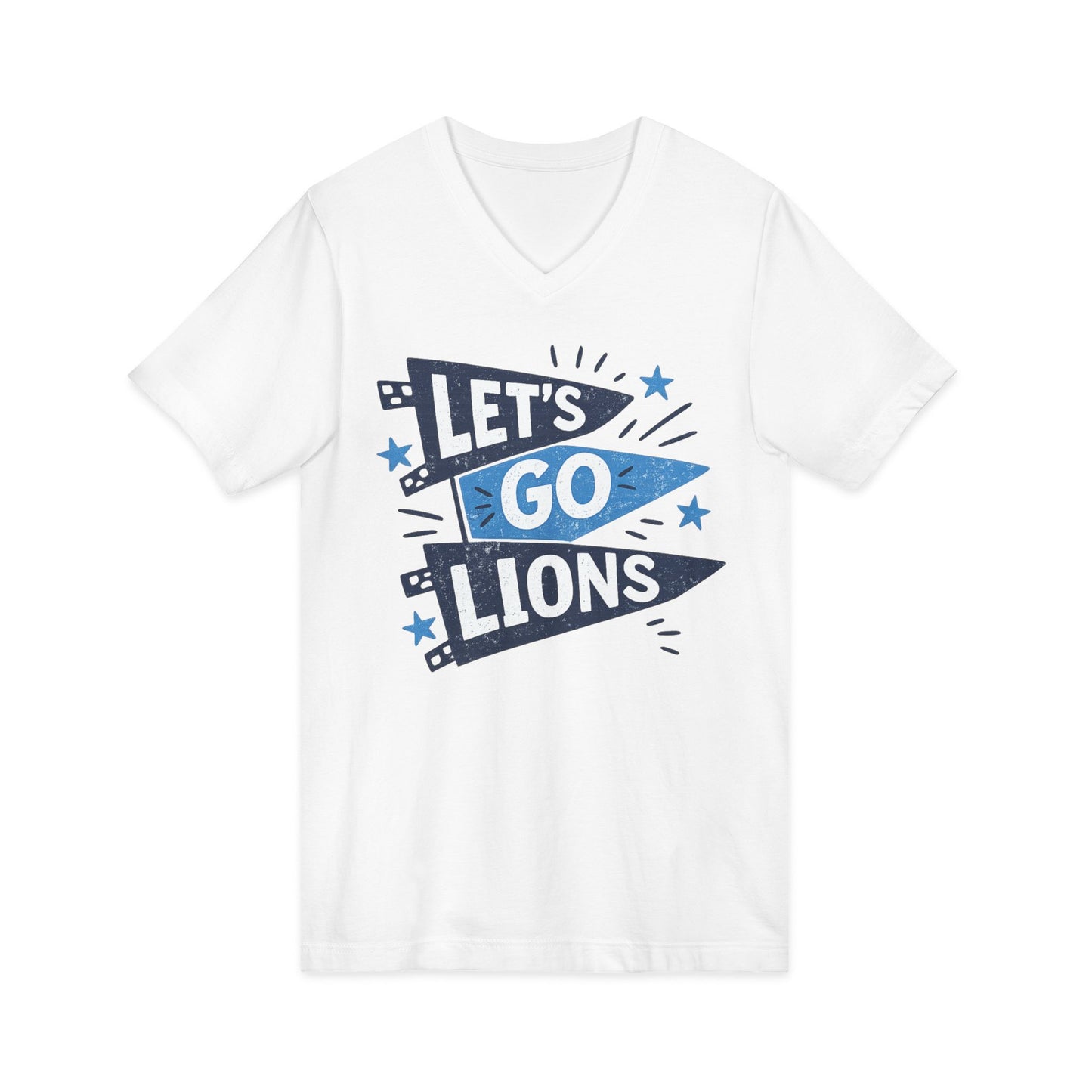 CDA Pennants Vneck Tee