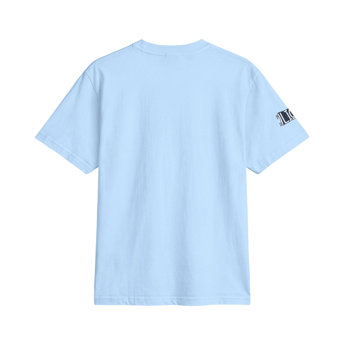 CDA boxy cropped tee with sleeve detail