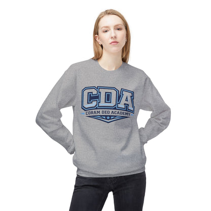 CDA Coram Deo Academy Crewneck Sweatshirt — Collegiate CDA