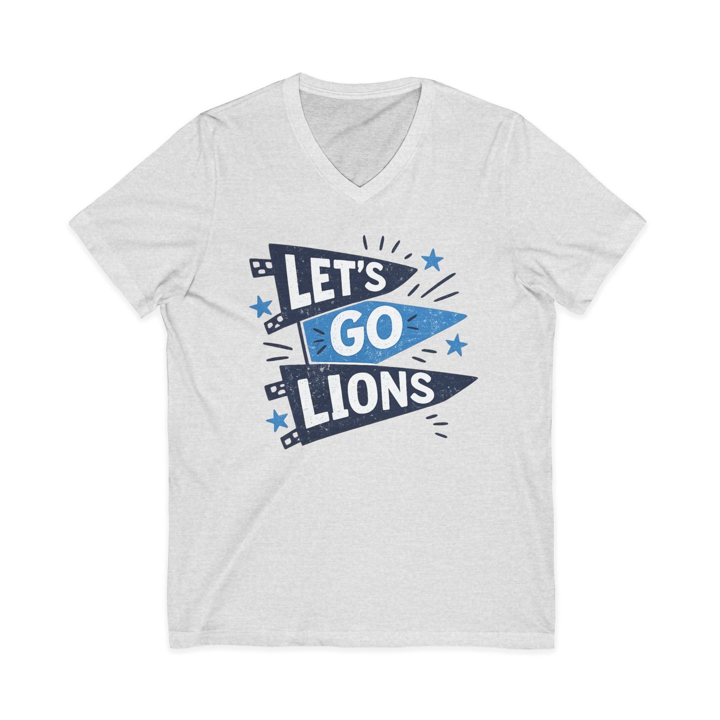CDA Pennants Vneck Tee