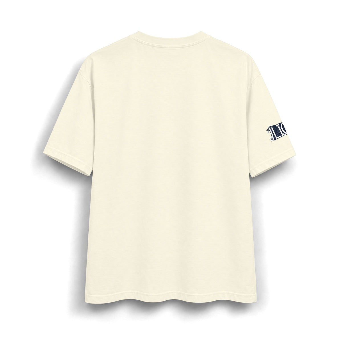 CDA graphic tee with sleeve detail, 100% heavyweight cotton