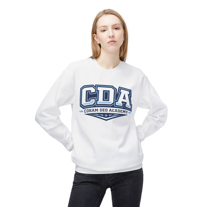 CDA Coram Deo Academy Crewneck Sweatshirt — Collegiate CDA
