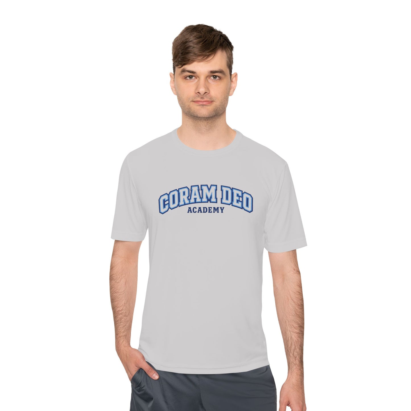 Collegiate Athletic Tee — Moisture-Wicking Sports T-Shirt