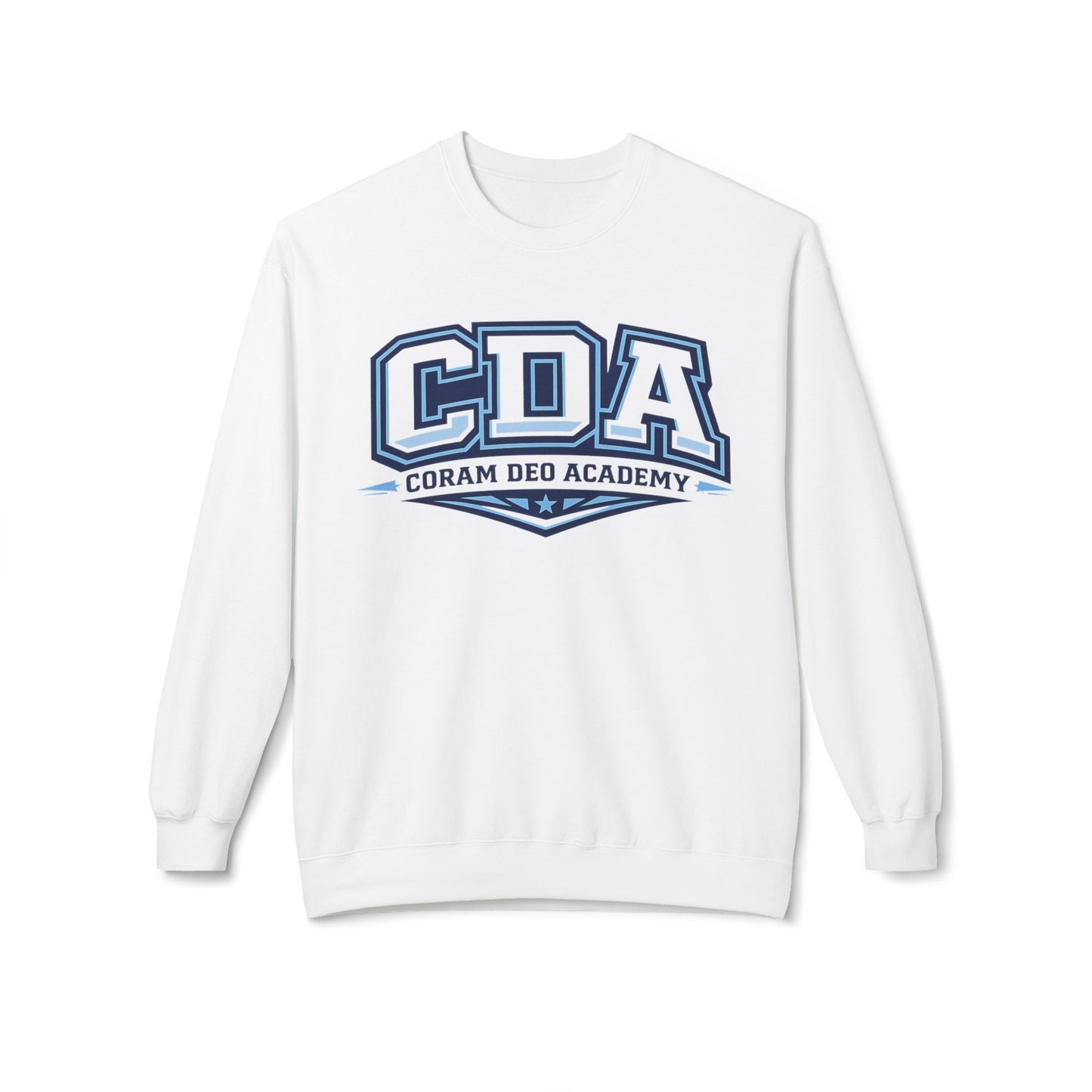 CDA Coram Deo Academy Crewneck Sweatshirt — Collegiate CDA