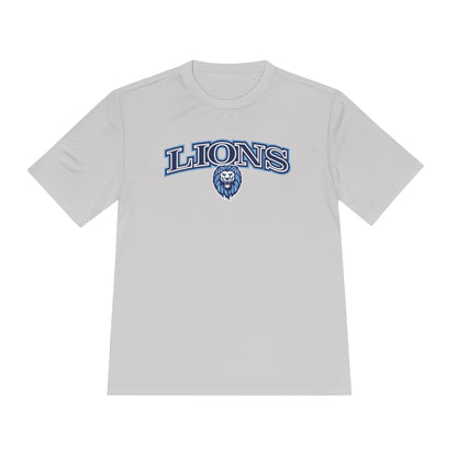 Lions Athletic Logo Tee — Moisture-Wicking Sports T-Shirt