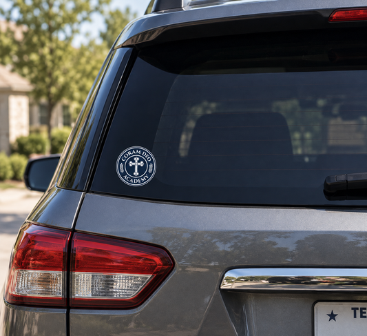 Sticker - Navy Crest