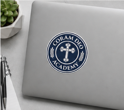 Sticker - Navy Crest