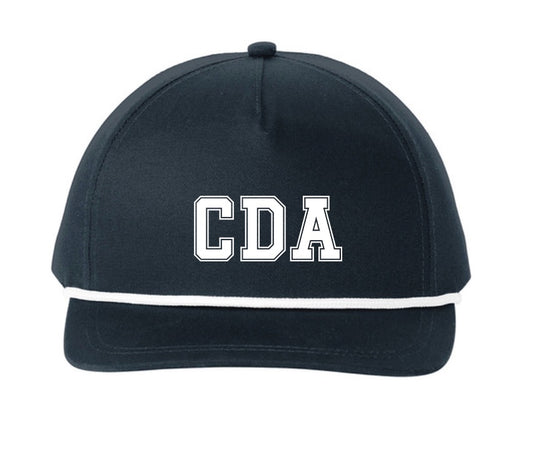 CDA Embroidered Rope Hat