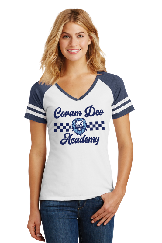 Coram Deo Academy Game Day V-neck