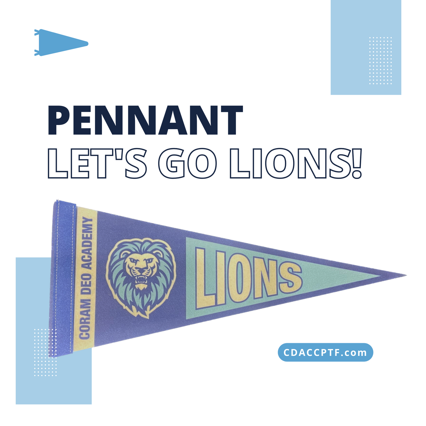 Lion Pennant